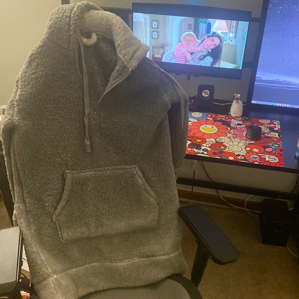 Grey Sherpa Jacket